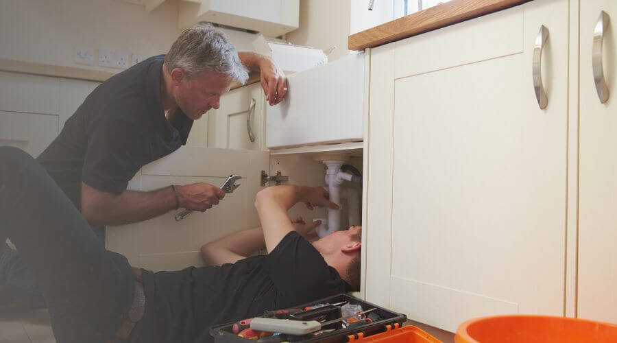 Professional burst pipe repair services in Blanco, OK